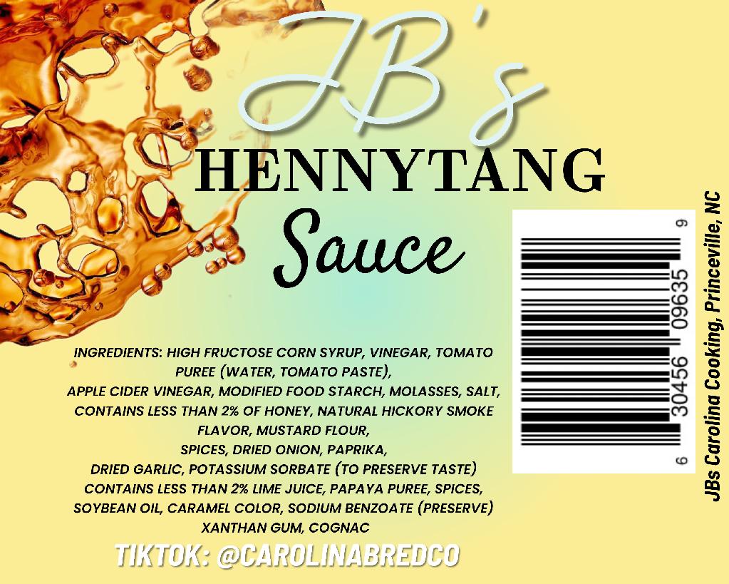 JB's Hennytang Sauce