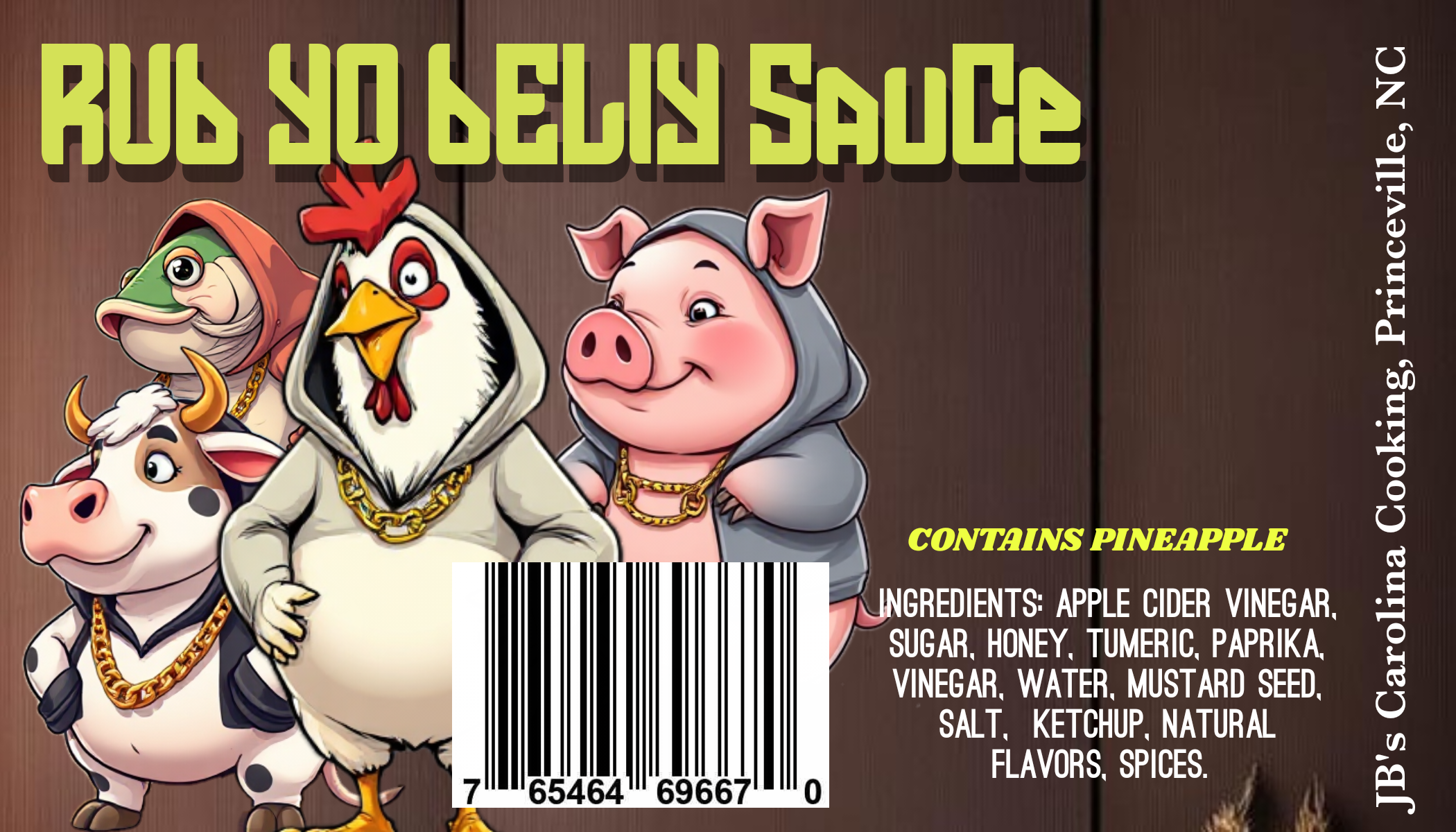 Rub Yo Belly Sauce