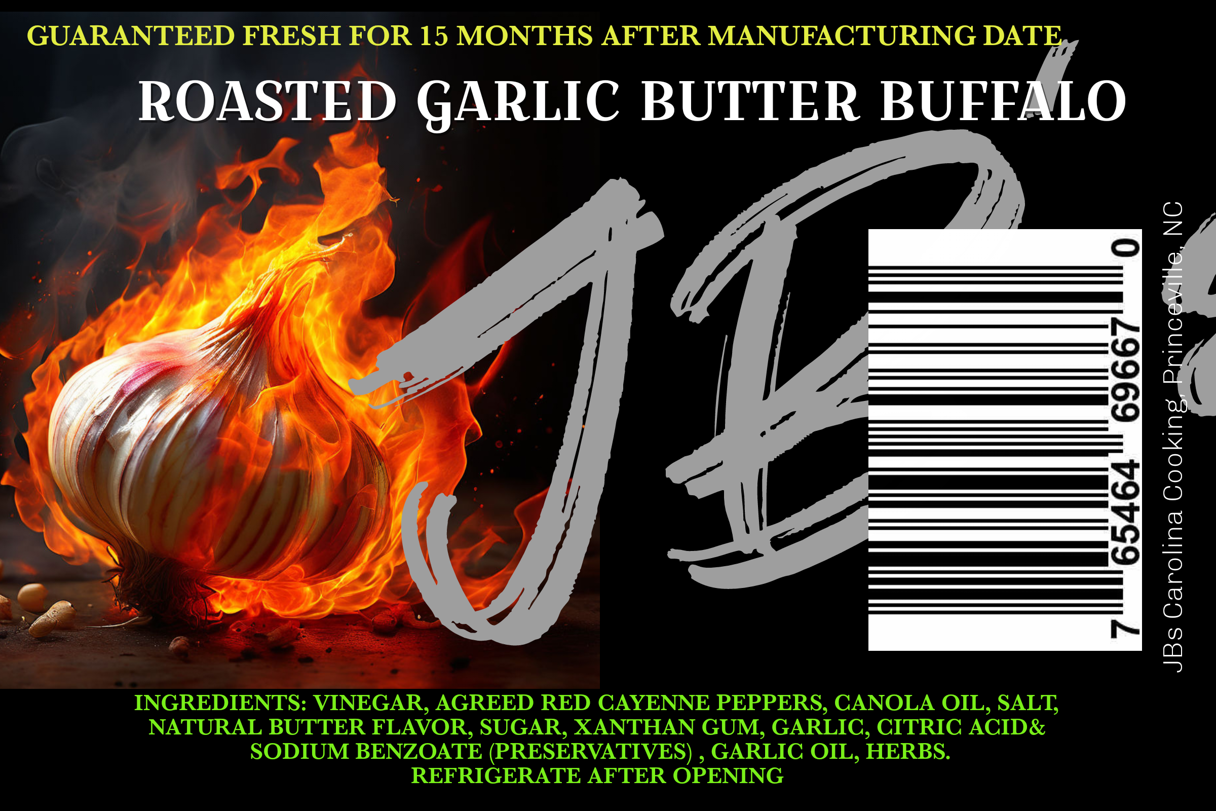 Roasted Garlic Butter Buffalo