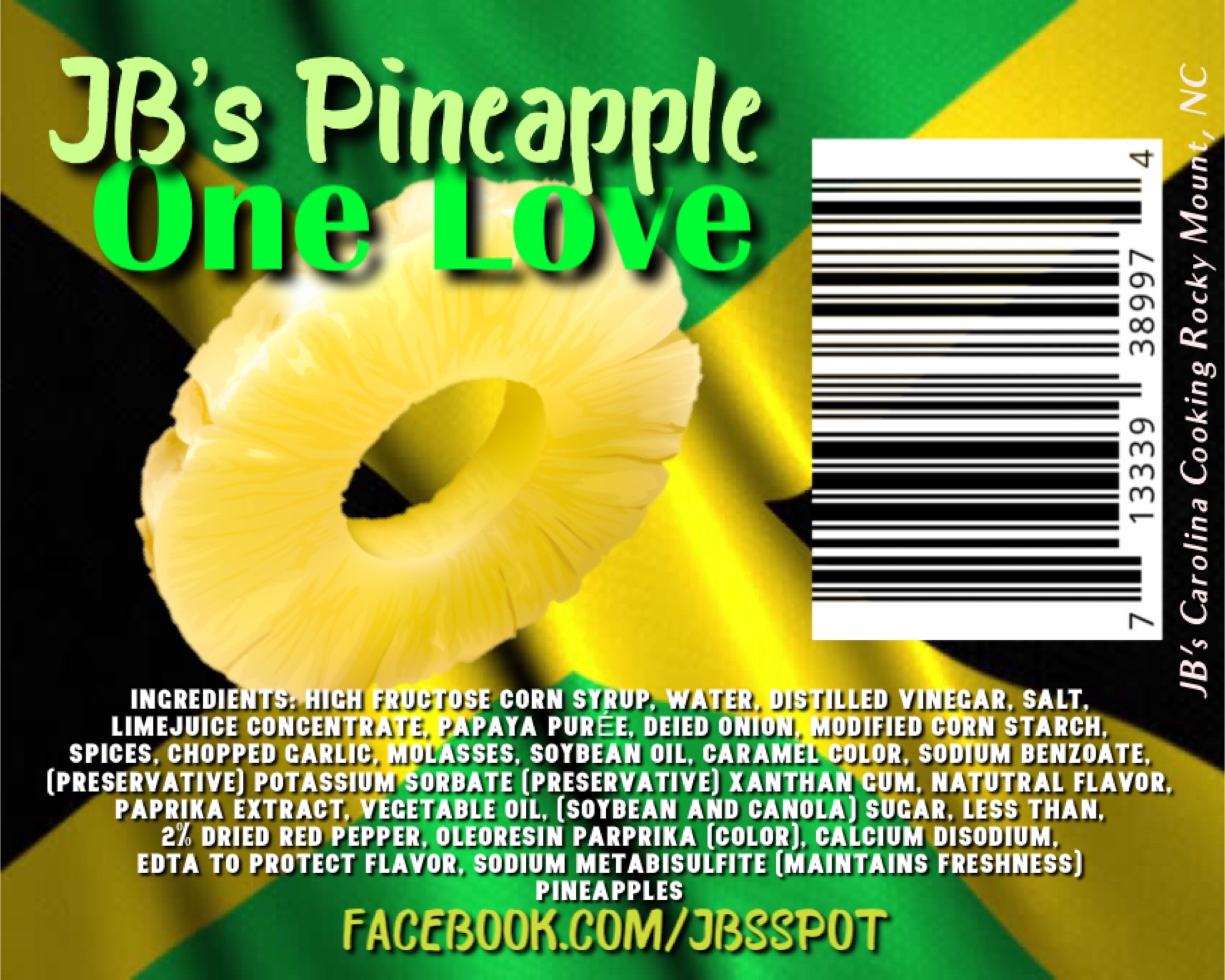 JB’s Pineapple One Love