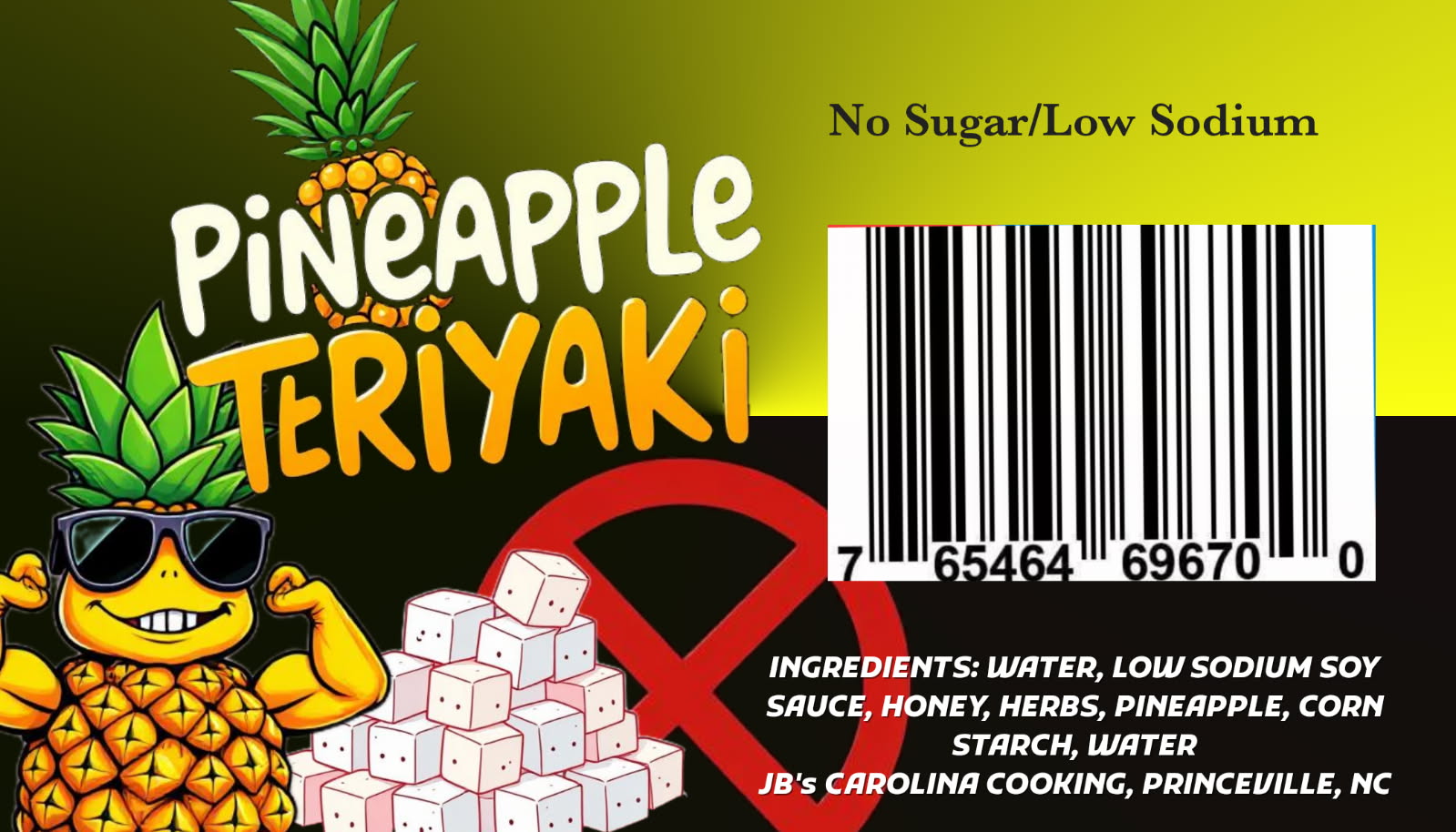 Sugar-Free Pineapple Teriyaki